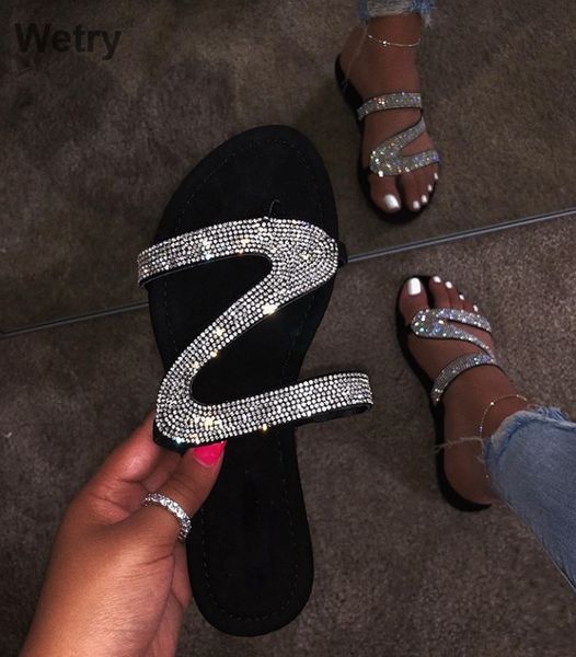 2019 women slippers flip flops summer women crystal diamond bling beach slides sandals casual shoes slip on slipper, Black
2019 women slippers flip flops summer women crystal diamond bling beach slides sandals casual shoes slip on slipper, Black