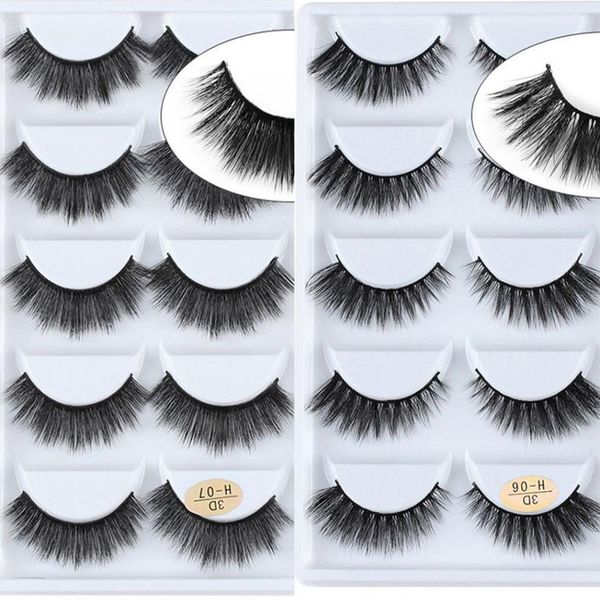5 pairs of false eyelashes 3d water mane soft long natural eyelashes elastic eye makeup
5 pairs of false eyelashes 3d water mane soft long natural eyelashes elastic eye makeup