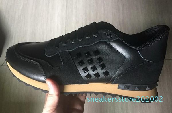 2020 designer rock stud sneaker shoes women and men casual shoes rock runner trainer party wedding shoes s02, Black
2020 designer rock stud sneaker shoes women and men casual shoes rock runner trainer party wedding shoes s02, Black
