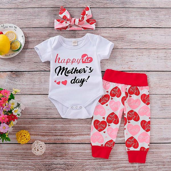 newborn baby set boys girls happy mothers day letter printing bodysuit+pants+butterfly-knot headband outfit toddler clothing set, White
newborn baby set boys girls happy mothers day letter printing bodysuit+pants+butterfly-knot headband outfit toddler clothing set, White
