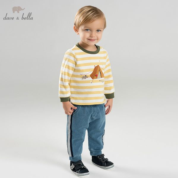 dbw9648 dave bella spring baby boys fashion striped clothing sets kids long sleeve sets children 2 pcs suit, White
dbw9648 dave bella spring baby boys fashion striped clothing sets kids long sleeve sets children 2 pcs suit, White