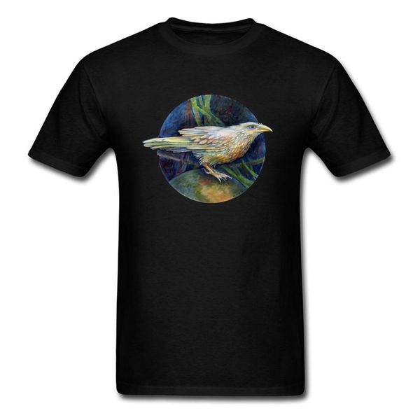 vintage white raven on of the world 2020 men bird painting tee shirt short sleeve cotton t-shirt drop shipping, White;black
vintage white raven on of the world 2020 men bird painting tee shirt short sleeve cotton t-shirt drop shipping, White;black