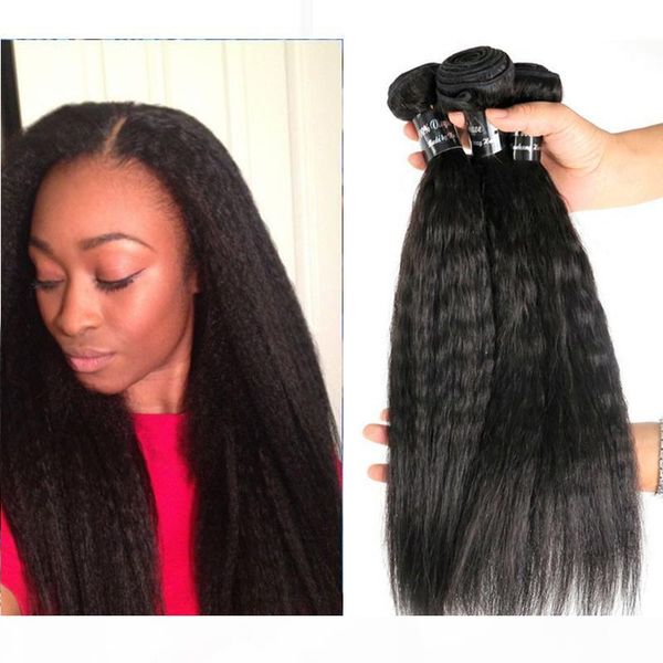 brazilian hair bundles virgin human hair weaves kinky straight wefts 8-34inch unprocessed peruvian indian mongolian mink hair extensions, Black
brazilian hair bundles virgin human hair weaves kinky straight wefts 8-34inch unprocessed peruvian indian mongolian mink hair extensions, Black