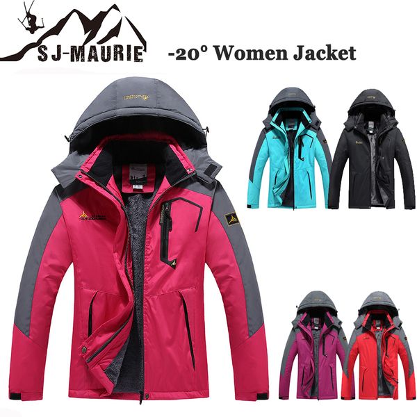 sj-maurie women winter jacket outdoor -30 degree camping trip trekking coat fishing windbreaker climbing hiking jackets m-3xl, Blue;black
sj-maurie women winter jacket outdoor -30 degree camping trip trekking coat fishing windbreaker climbing hiking jackets m-3xl, Blue;black
