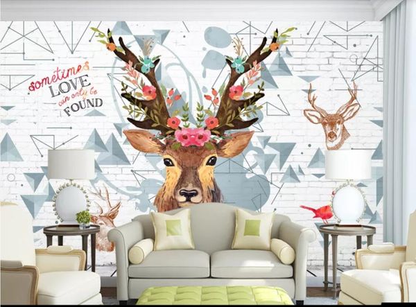 3d room wallpaper custom p mural nordic hand-painted elk art wall decoration painting wallpaper for walls 3 d
3d room wallpaper custom p mural nordic hand-painted elk art wall decoration painting wallpaper for walls 3 d