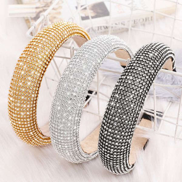 rhinestone crystal diamond headband for women fashionable handmade wide hair hoops beaded bling hairband hair accessories, Silver
rhinestone crystal diamond headband for women fashionable handmade wide hair hoops beaded bling hairband hair accessories, Silver