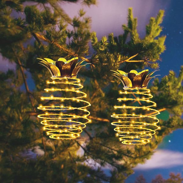 2pcs solar pineapple lights outdoor garden lamp solar hanging light waterproof wall lamp night lights iron wire art home fairy string light
2pcs solar pineapple lights outdoor garden lamp solar hanging light waterproof wall lamp night lights iron wire art home fairy string light