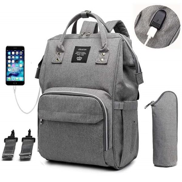 large-capacity diaper bag bottle heating multi mommy bag waterproof travel baby diaper backpack with usb interface with gift
large-capacity diaper bag bottle heating multi mommy bag waterproof travel baby diaper backpack with usb interface with gift