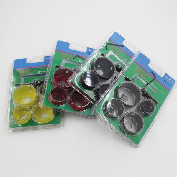 6pcs m42 bimetal hole opener set woodworking hole gypsum board pvc plastic downlight punch
6pcs m42 bimetal hole opener set woodworking hole gypsum board pvc plastic downlight punch