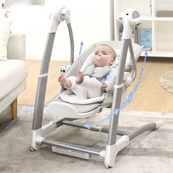 2 in 1 baby dining chair rocking chair electric baby swing sleeping multifunction adjustable high 0-3 safety cradle
2 in 1 baby dining chair rocking chair electric baby swing sleeping multifunction adjustable high 0-3 safety cradle