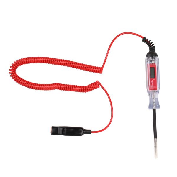 universal automotive car circuit tester 3-48v lcd digital auto voltage meter power probe lamp test pen with spring cable
universal automotive car circuit tester 3-48v lcd digital auto voltage meter power probe lamp test pen with spring cable