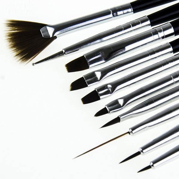 10 pcs nail art brush liner dotting fan shape acrylic builder flat crystal painting drawing carving pen uv gel manicure tool set
10 pcs nail art brush liner dotting fan shape acrylic builder flat crystal painting drawing carving pen uv gel manicure tool set