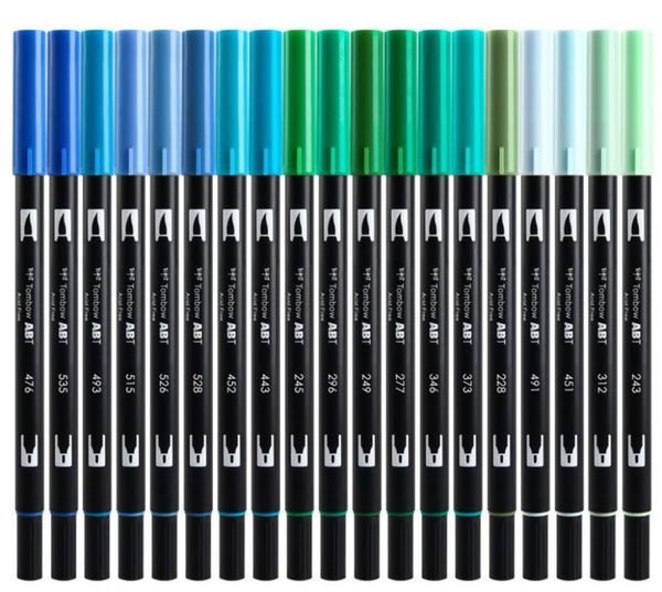 tombow ab-t brush markers soft brush pen 108 colors double heads abt calligraphy professional watercolor marker pens painting
tombow ab-t brush markers soft brush pen 108 colors double heads abt calligraphy professional watercolor marker pens painting