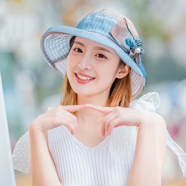 hat ladies summer cap visor foldable sunscreen fashion uv protection sun hat basin cap women sapka chapeau femme ete, Blue;gray
hat ladies summer cap visor foldable sunscreen fashion uv protection sun hat basin cap women sapka chapeau femme ete, Blue;gray