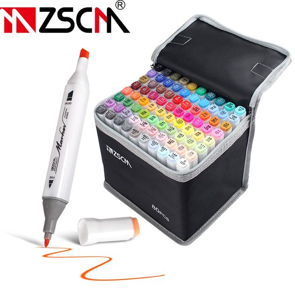 12/24/36/60/80 colors manga drawing marker pens alcohol based sketch felt-tip oily twin brush pen permanent markers art supplies
12/24/36/60/80 colors manga drawing marker pens alcohol based sketch felt-tip oily twin brush pen permanent markers art supplies