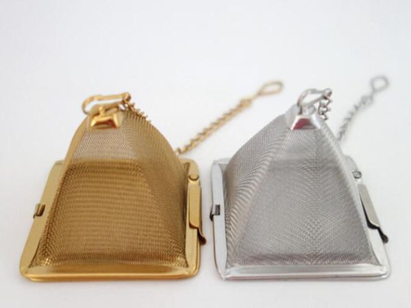 100pcs/lot stainless steel pyramid tea infuser tea strainer loose teapot leaf filter teaware tool accessories
100pcs/lot stainless steel pyramid tea infuser tea strainer loose teapot leaf filter teaware tool accessories