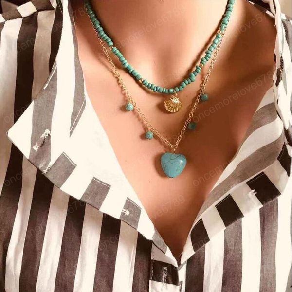 fashion jewelry vintage double layer necklace heart pendant beads choker chains necklace, Silver
fashion jewelry vintage double layer necklace heart pendant beads choker chains necklace, Silver