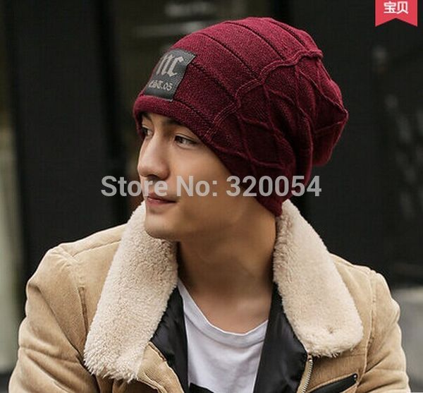 1 pcs 2015 new winter warm labeling nc knitted cap fashion man wool cloth with soft nap hats 5 colors ing
1 pcs 2015 new winter warm labeling nc knitted cap fashion man wool cloth with soft nap hats 5 colors ing