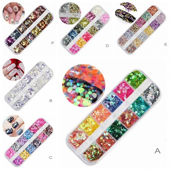 12 grids colorful mixed nail glitter body glitter slime supplies powder sequins for face nail eyes lips (7 styles, Silver;gold
12 grids colorful mixed nail glitter body glitter slime supplies powder sequins for face nail eyes lips (7 styles, Silver;gold