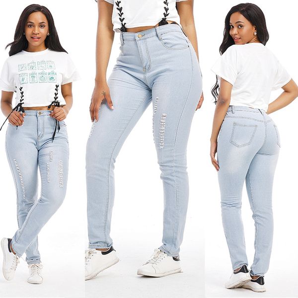 2020 fashion womans clothes women designer jeans womens high waisted jeans plus size woman simplicity femme ripped jeans made in china 41728, Blue
2020 fashion womans clothes women designer jeans womens high waisted jeans plus size woman simplicity femme ripped jeans made in china 41728, Blue