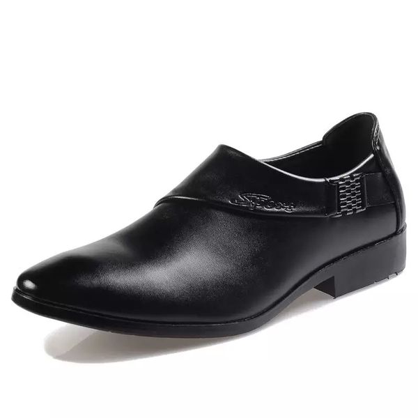 new korean version of men's pointy leather shoes hair stylist boots british sand-leather lazy casual shoes fashion men's shoes, Black
new korean version of men's pointy leather shoes hair stylist boots british sand-leather lazy casual shoes fashion men's shoes, Black