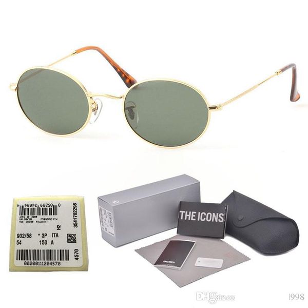 brand designer ( glass lens ) metal frame oval sunglasses men women steampunk fashion retro sun glasses with retail box and label, White;black
brand designer ( glass lens ) metal frame oval sunglasses men women steampunk fashion retro sun glasses with retail box and label, White;black