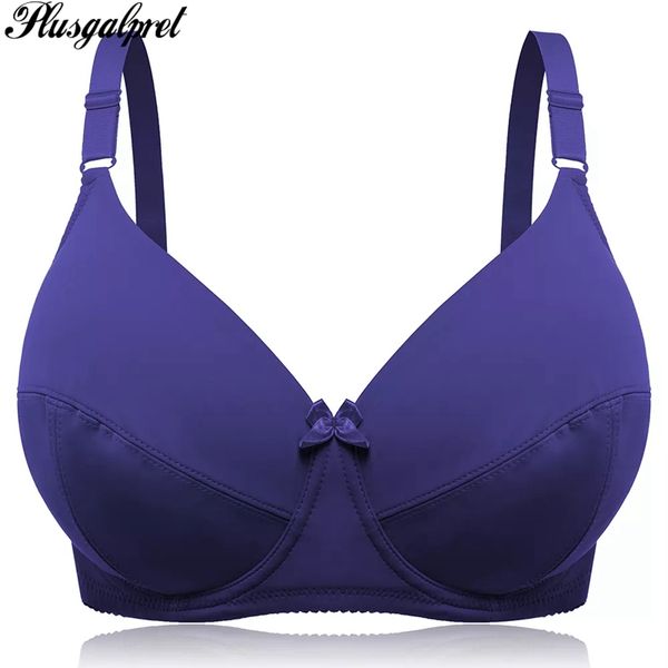 plusgalpret underwire thin bra minimizer bra smooth busty bras for women bow full cup 3 hook-and-eye adjustable strap 38e-52f, Red;black
plusgalpret underwire thin bra minimizer bra smooth busty bras for women bow full cup 3 hook-and-eye adjustable strap 38e-52f, Red;black