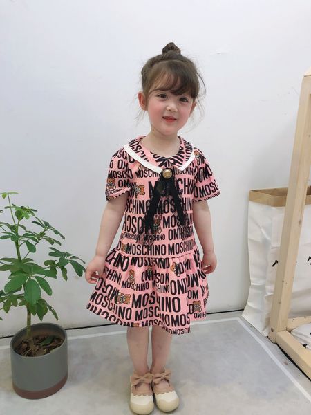 kids cartoon letter printed princess dress 2020 summer new girls lapel lace bows tie short sleeve dress designer style kid party dress a2022, Red;yellow
kids cartoon letter printed princess dress 2020 summer new girls lapel lace bows tie short sleeve dress designer style kid party dress a2022, Red;yellow