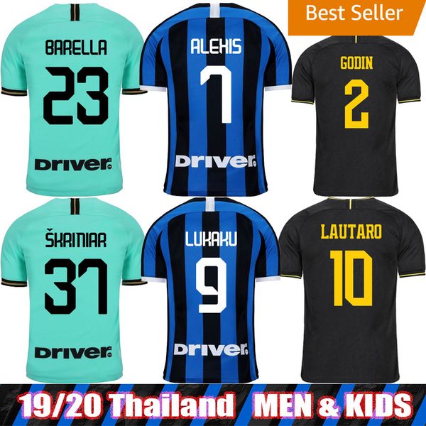 2019 2020 ALEXIS LUKAKU LAUTARO Inter SKRINIAR Milan soccer jersey GODIN BARELLA NAINGGOLAN jerseys 19 20 football top Men + Kids kit shirts
2019 2020 ALEXIS LUKAKU LAUTARO Inter SKRINIAR Milan soccer jersey GODIN BARELLA NAINGGOLAN jerseys 19 20 football top Men + Kids kit shirts