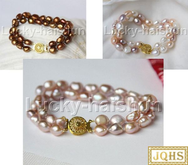 jqhs natural 8" 11mm baroque potato purple pink white assorted coffee pearls beaded strand knotted bracelet j11875-2, Black
jqhs natural 8" 11mm baroque potato purple pink white assorted coffee pearls beaded strand knotted bracelet j11875-2, Black