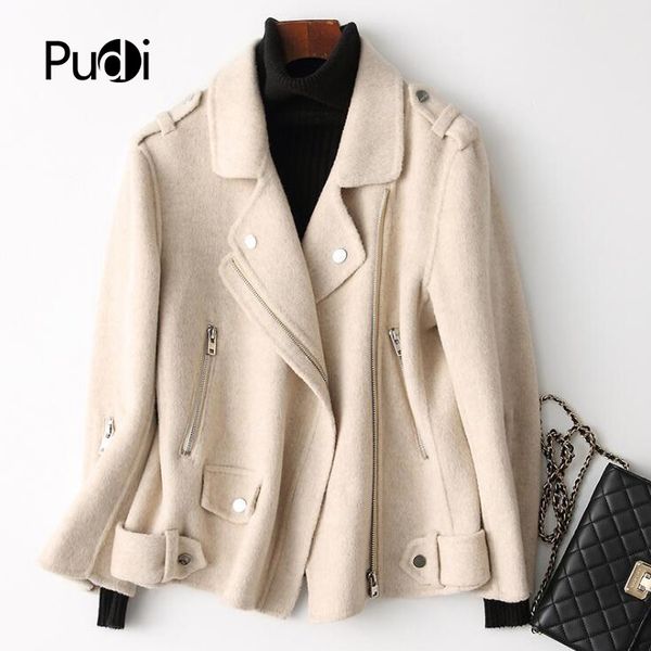 pudi ro18098 2018 women fall winter new wool short style jacket with pocket lady long style pocket leisure coat, Black
pudi ro18098 2018 women fall winter new wool short style jacket with pocket lady long style pocket leisure coat, Black