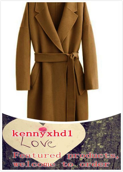 new large size women's autumn and winter coat loose long-sleeved long woolen coat fashion wild, Black
new large size women's autumn and winter coat loose long-sleeved long woolen coat fashion wild, Black
