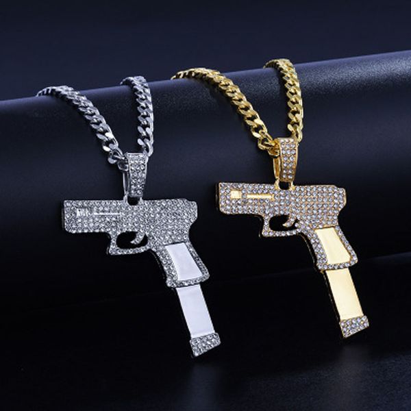 fashion, crystal, punk, gilded,cubic zirconia,hip hop, silver, metal, rifle pendant necklace, cool gift for boyfriend
fashion, crystal, punk, gilded,cubic zirconia,hip hop, silver, metal, rifle pendant necklace, cool gift for boyfriend