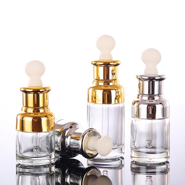 clear glass essential oil perfume bottles liquid reagent pipette bottles eye dropper aromatherapy plated gold silver cap 20-30-50ml wholesal
clear glass essential oil perfume bottles liquid reagent pipette bottles eye dropper aromatherapy plated gold silver cap 20-30-50ml wholesal