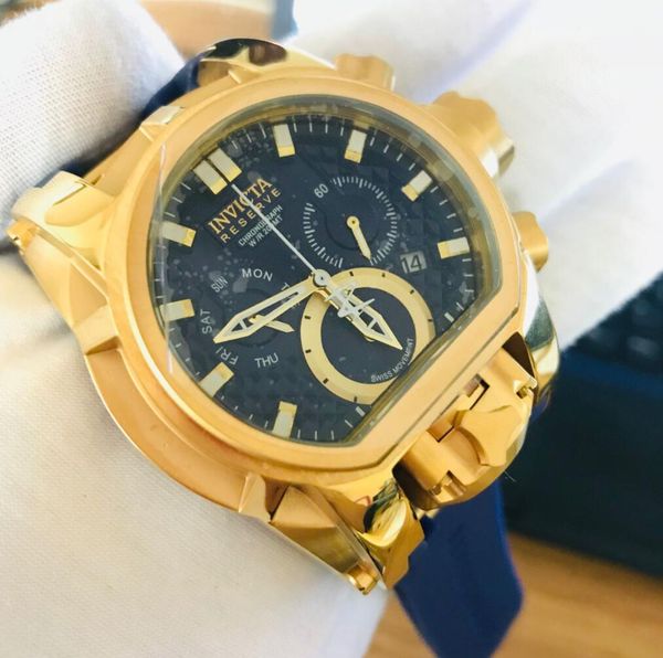 swiss cosc original invicta brand two watch movement work multifunction men's silicone quartz watch+original box, Slivery;brown
swiss cosc original invicta brand two watch movement work multifunction men's silicone quartz watch+original box, Slivery;brown
