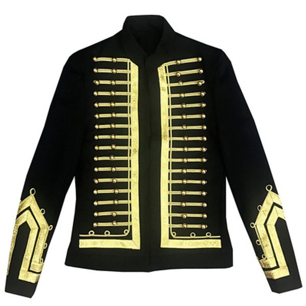 100%real mens blackwith golden cord slim jacket/fashion model tuxedo jacket/asia size, Black;brown
100%real mens blackwith golden cord slim jacket/fashion model tuxedo jacket/asia size, Black;brown