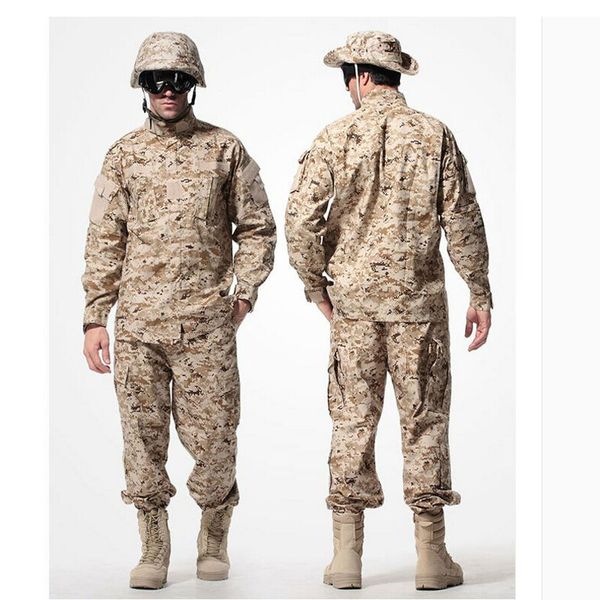 us army desert tactical camouflage combat uniform camo acu men clothing outdoor hunting suits jacket + pants
us army desert tactical camouflage combat uniform camo acu men clothing outdoor hunting suits jacket + pants
