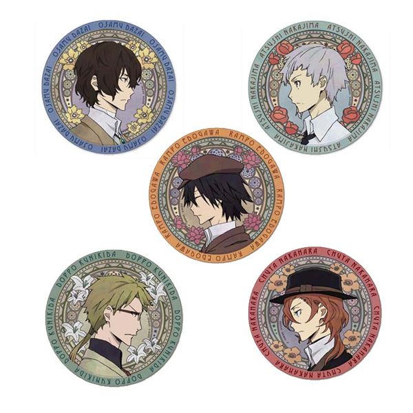 5pcs cartoon japan bungou stray dogs pins cosplay brooch badges collection accessories collectible pin backpack bag anime gift, Gray
5pcs cartoon japan bungou stray dogs pins cosplay brooch badges collection accessories collectible pin backpack bag anime gift, Gray