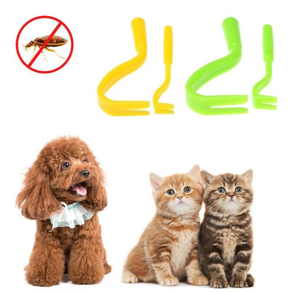 2pcs/set hook yellow plastic portable hook tick twister remover hook for horse human cat dog pet supplies tick remover tool hot
2pcs/set hook yellow plastic portable hook tick twister remover hook for horse human cat dog pet supplies tick remover tool hot