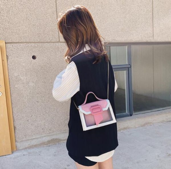 handbags shoulder bag pvc fashionable single chain bags crossbody female pu small square bag
handbags shoulder bag pvc fashionable single chain bags crossbody female pu small square bag
