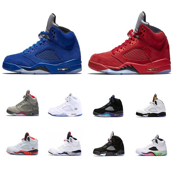 2019 New 5 5S Mens Basketball Shoes Fashion Classic Olympic Metallic Gold Fire Red Oreo Metallic Silver Sports Men Sneaker Shoe
2019 New 5 5S Mens Basketball Shoes Fashion Classic Olympic Metallic Gold Fire Red Oreo Metallic Silver Sports Men Sneaker Shoe