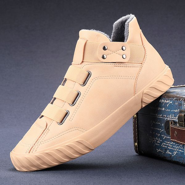 men snow boots winter plush warm men boots lace-up non-slip male ankle boots waterproof man sneakers, Black
men snow boots winter plush warm men boots lace-up non-slip male ankle boots waterproof man sneakers, Black
