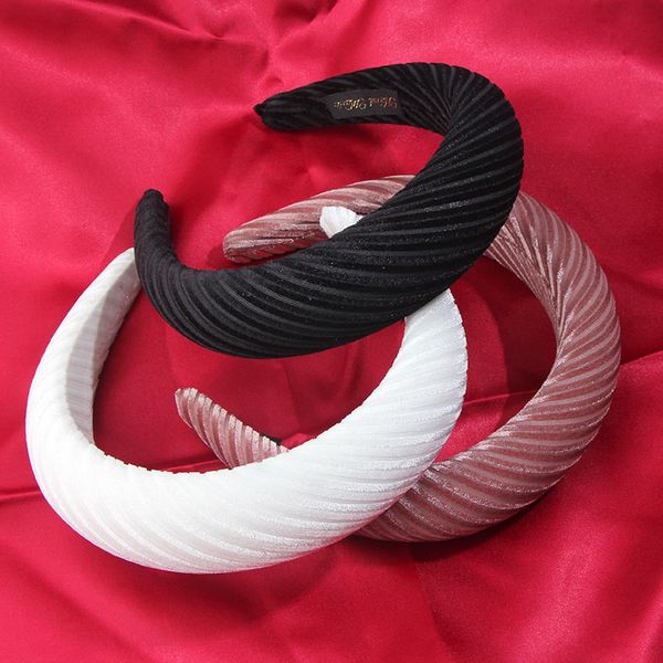 flatfoosie thick velvet headband for women hair accessories fashion 4cm wide solid color head band stripe hair hoop hairbands, Golden;white
flatfoosie thick velvet headband for women hair accessories fashion 4cm wide solid color head band stripe hair hoop hairbands, Golden;white