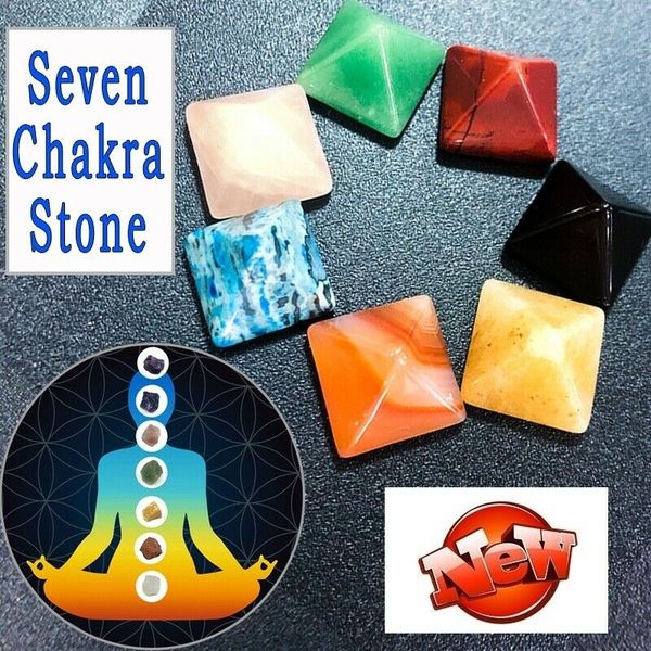 set of 7 chakra pyramid stone set crystal healing chakra or jewelry making random color
set of 7 chakra pyramid stone set crystal healing chakra or jewelry making random color