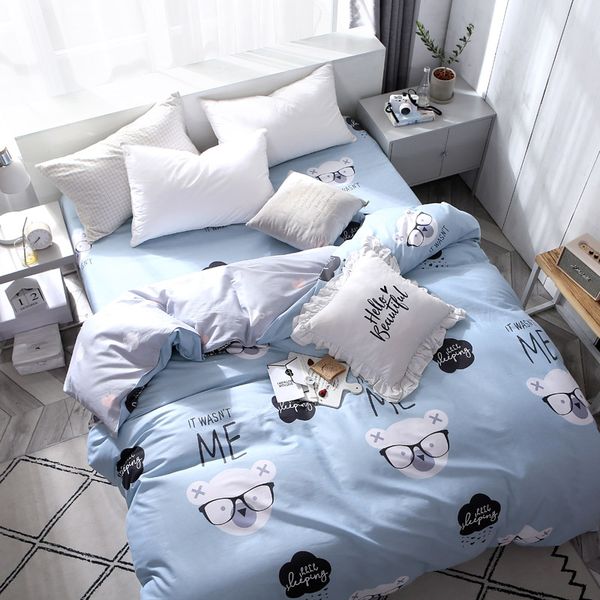 1 шт мультфильм медведь pattern пододеяльник с застежкой-молнией cotton одеяло или утешитель или case пастырское печать полное queen size
1 шт мультфильм медведь pattern пододеяльник с застежкой-молнией cotton одеяло или утешитель или case пастырское печать полное queen size