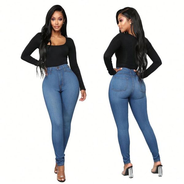 latest design high waist high elastic pants pencil leggings streetwear women pants skirts jeans, Blue
latest design high waist high elastic pants pencil leggings streetwear women pants skirts jeans, Blue