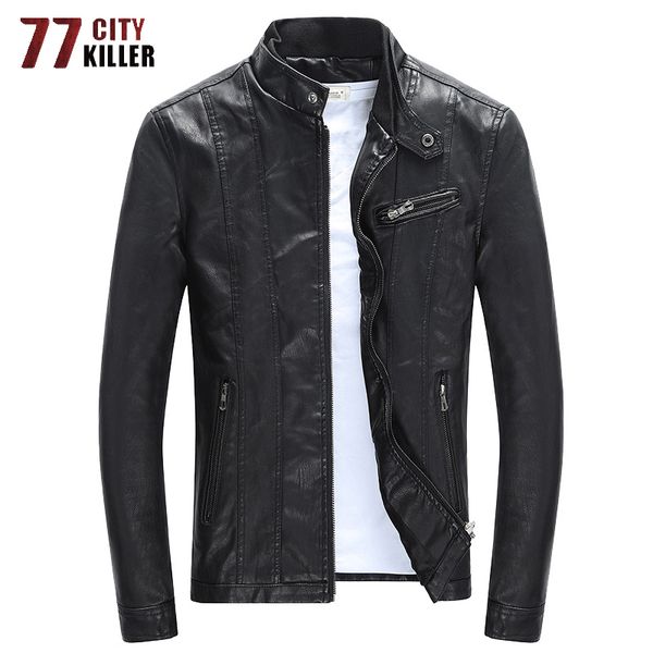 fashion leather jackets men autumn winter motorcycle biker faux leather jacket men fleece liner warm coats male jaqueta de couro, Black
fashion leather jackets men autumn winter motorcycle biker faux leather jacket men fleece liner warm coats male jaqueta de couro, Black