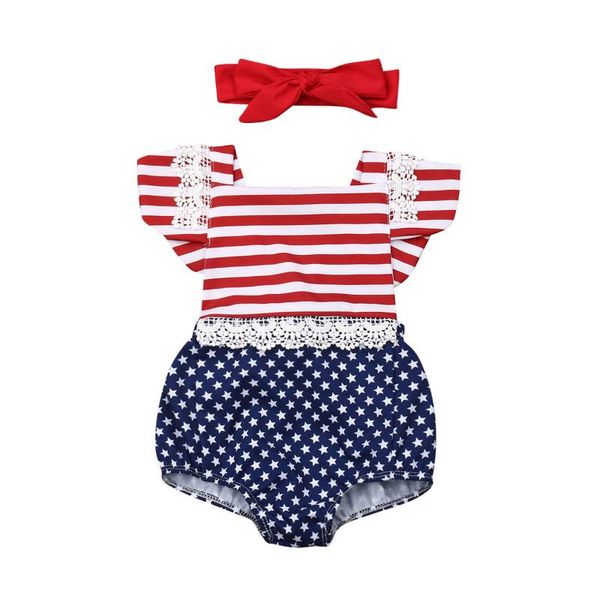 0-24m toddler infant baby girl bodysuit summer sleeveless striped patchwork dot jumpsuit lace playsuit headband outfits cute, Blue
0-24m toddler infant baby girl bodysuit summer sleeveless striped patchwork dot jumpsuit lace playsuit headband outfits cute, Blue