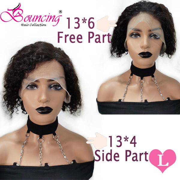 bouncing hair curly short pixie cut wigs 13*4 &13*6 lace front wigs 150% density natural color low ratio brazilian remy hair, Black;brown
bouncing hair curly short pixie cut wigs 13*4 &13*6 lace front wigs 150% density natural color low ratio brazilian remy hair, Black;brown