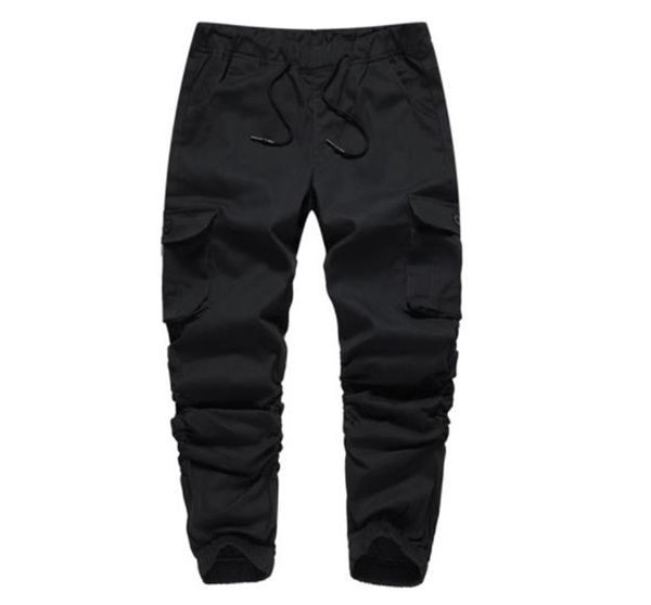fashion designer wear-resistant mens pants autumn cargo pants with pockets mens casual loose drawstring pants, Black
fashion designer wear-resistant mens pants autumn cargo pants with pockets mens casual loose drawstring pants, Black